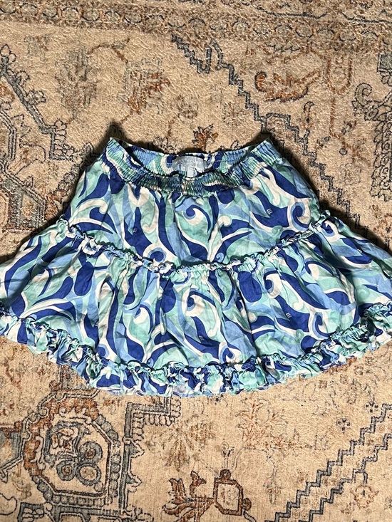 Hill House Dresses & Skirts - Hill House floral Home Paz Skirt- Blue/Teal